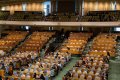 Pidato Netanyahu - Sidang Umum Perserikatan Bangsa-Bangsa di New York yang dihadiri oleh para pemimpin dunia.