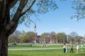 Kasus AI di Kampus - Ilustrasi kampus Universitas Dartmouth yang tengah menyelidiki kasus penggunaan kecerdasan buatan.