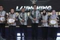 Andi Harun saat meluncurkan Samarinda Corporate University (Corpu) sekaligus menyerahkan Anugerah ASN Kota Samarinda Tahun 2025 di GOR Segiri Samarinda