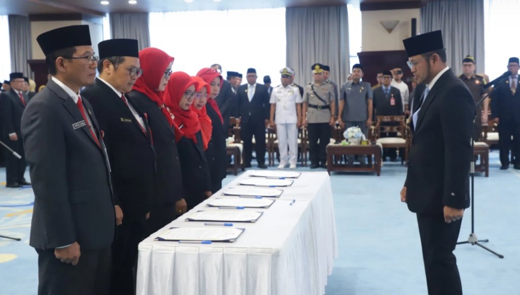 Pelantikan sejumlah pejabat pimpinan tinggi pratama atau eselon II