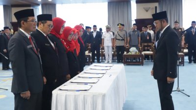 Pelantikan sejumlah pejabat pimpinan tinggi pratama atau eselon II