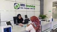 dana BPJS Kesehatan - Ilustrasi gedung BPJS Kesehatan dan layanan kesehatan nasional yang didukung suntikan dana APBN.
