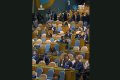 delegasi indonesia walk out - Suasana Sidang Majelis Umum PBB di New York saat delegasi Indonesia melakukan aksi walk out.