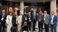 pemilu Duma Rusia - Wakil Ketua DPD RI Tamsil Linrung saat memantau langsung proses pemilu Duma Rusia di Moskow.
