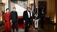 Xi Jinping - Presiden China Xi Jinping saat bertemu dengan Presiden AS Donald Trump di Gedung Putih.