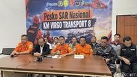 robot bawah air - Ilustrasi tim SAR gabungan saat bersiap mengerahkan robot bawah air untuk mencari korban kapal tenggelam.
