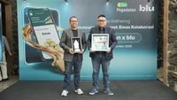 bluInvest Emas - Ilustrasi investasi emas digital melalui layanan bluInvest Emas hasil kolaborasi Pegadaian dan BCA Digital.