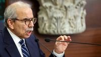 arena konflik - Perdana Menteri Lebanon Nawaf Salam saat memberikan keterangan pers terkait kedaulatan negara dan hubungan bilateral.