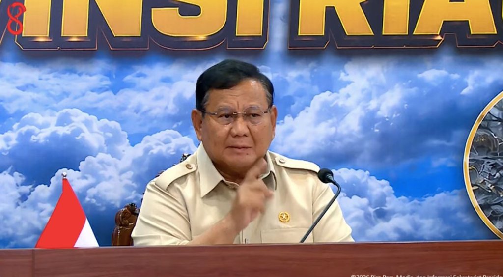 biaya haji - Presiden Prabowo Subianto saat memberikan arahan terkait kebijakan pengelolaan biaya haji dan umrah.