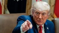 Donald Trump - Gedung Putih di Washington DC tempat diselenggarakannya peliputan kepresidenan Amerika Serikat.