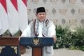 Panca Jiwa Gontor - Presiden Prabowo Subianto saat memberikan apresiasi terhadap peran strategis Pondok Modern Darussalam Gontor dalam pembangunan karakter bangsa.