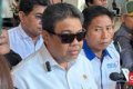 RUU Pemilu - Perwakilan koalisi 8 partai nonparlemen saat memberikan keterangan pers terkait draf RUU Pemilu dan usulan PT 1 persen di Jakarta.