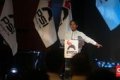 ambang batas parlemen - Sekjen PSI Raja Juli Antoni saat memberikan keterangan pers terkait wacana politik nasional.