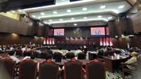 syarat pendidikan Gibran - Sidang lanjutan PHPU Pilpres 2024 di Gedung Mahkamah Konstitusi, Jakarta.