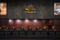 gugatan Gibran di MK - Gedung Mahkamah Konstitusi di Jakarta tempat penanganan berbagai sengketa hukum tata negara.
