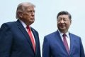 Trump sambut Xi Jinping - Ilustrasi Presiden Donald Trump saat bersiap menyambut kedatangan resmi Presiden Tiongkok Xi Jinping di bandara.