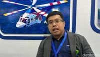 ambulans terbang - Ilustrasi konsep ambulans terbang yang sedang dikembangkan oleh PTDI bersama mitra strategis untuk evakuasi medis darurat.