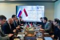 teknologi satelit dan ai - Ilustrasi kerja sama bilateral Indonesia dan Rusia dalam pengembangan teknologi satelit dan AI untuk transformasi digital nasional.
