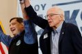 Kursi Senat Maine - Senator Bernie Sanders saat menghadiri agenda kampanye politik di Amerika Serikat.