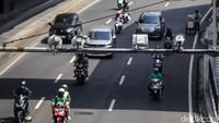 Operasi Patuh Jaya - Ilustrasi penindakan pelanggaran lalu lintas melalui sistem e-TLE dalam Operasi Patuh Jaya.