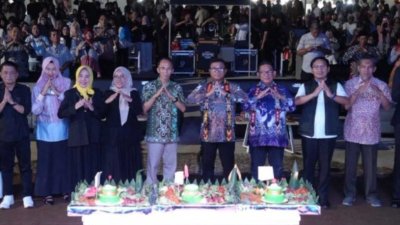 Malam Puncak Terpadu Fest 2026 sekaligus peringatan ulang tahun pertama Sekolah Terpadu Samarinda yang digelar di Lapangan Sekolah Terpadu Samarinda
