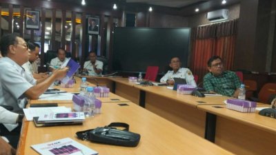 Rapat Koordinasi Tim Penilai Probebaya Award 2026 di Ruang Rapat Klinik Perencanaan, Kantor Bapperida Kota Samarinda, Rabu (7/10/2026)
