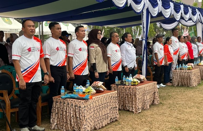 Kegiatan National Climbing Series 3 Bupati Kutai Timur Cup V Tahun 2026 di Sport Climbing, Bukit Pelangi, Sabtu (10/10/2026).