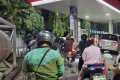 Antrean di SPBU Samarinda
