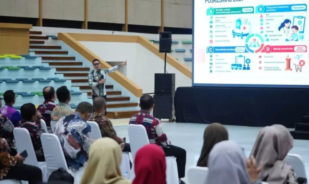 Wali Kota Samarinda, Andi Harun memimpin rapat koordinasi (Rakor) terkait arah kebijakan Anggaran Pendapatan dan Belanja Daerah (APBD) 2027