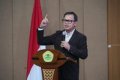 mitigasi bencana - Wakil Menteri Dalam Negeri Bima Arya saat memberikan arahan terkait pentingnya penguatan mitigasi bencana di daerah.