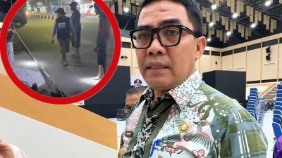 Kolase foto: Wali Kota Samarinda, Andi Harun dan aksi pencurian kabel di Samarinda