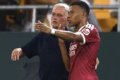 Jose Mourinho - Jose Mourinho saat mendampingi timnya dalam pertandingan kompetisi sepak bola internasional.