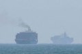 Selat Hormuz - Ilustrasi kawasan perairan Selat Hormuz tempat insiden penyerangan kapal supertanker.